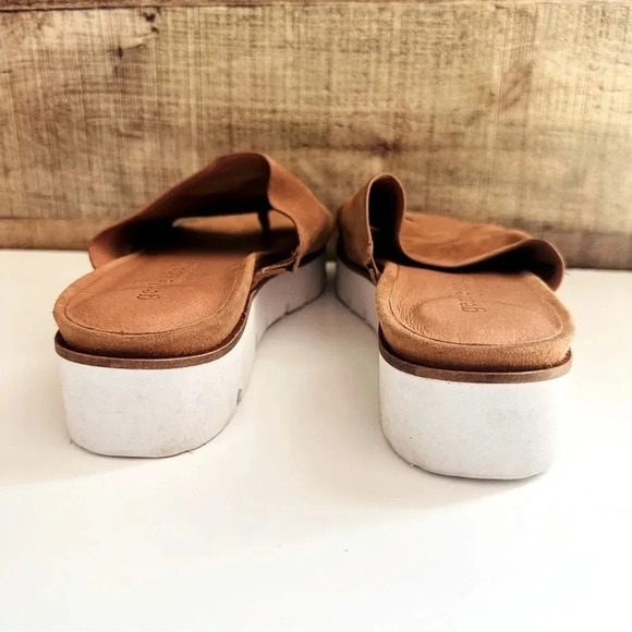 NWOT Gentle Souls By Kenneth Cole Lavern Slip On Platform Sandals - Picture 5 of 7